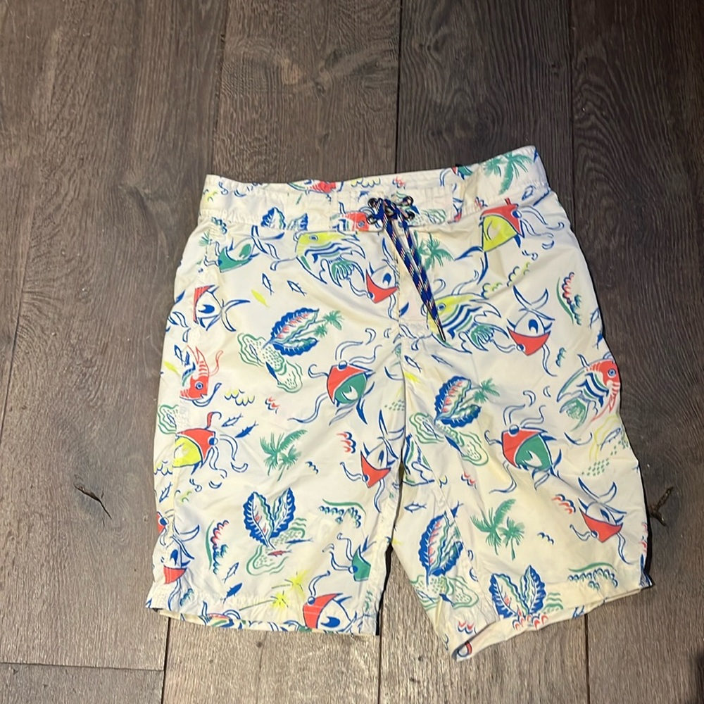 Board shorts- swim trunks-boys Size 14 Crewcuts